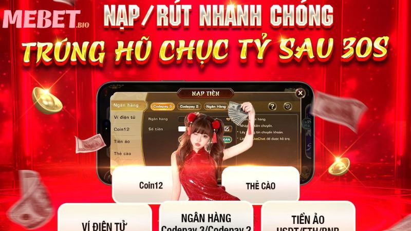 Hệ thống giao dịch nạp - rút thần tốc