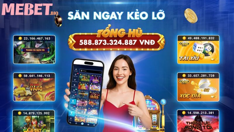 Ưu điểm khi chơi game trên app Mebet