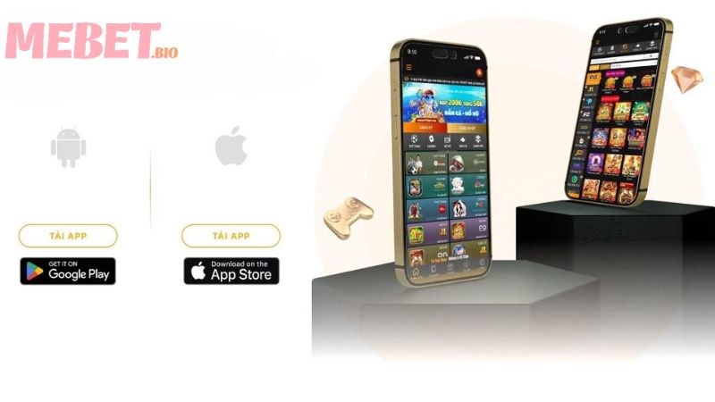Quy trình 4 bước cơ bản tải ứng dụng Mebet
