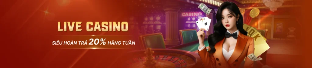 Banner hoàn trả live casino Mebet